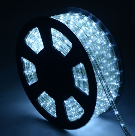 Led Strip 30M Bright Flexible 360 ​​LEDs Power 55W Voltage 220V