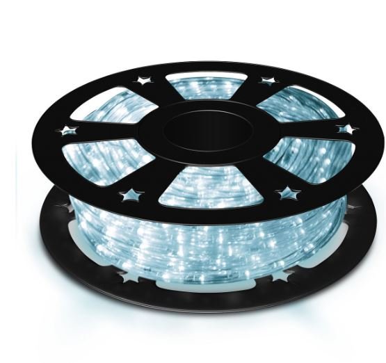 Led Strip 30M Bright Flexible 360 ​​LEDs Power 55W Voltage 220V