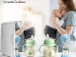 Mini Portable Makeup Fridge 10L LED Mirror Hot and Cold Mode