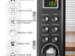 Microwave 20 L 700 W Retro Style 5 Levels 8 Menus Intelligent LED 1H Timer