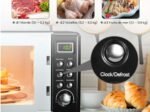 Microwave 20 L 700 W Retro Style 5 Levels 8 Menus Intelligent LED 1H Timer