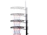 Portable Basketball Hoop Adjustable 1.785m – 2.08m Indoors Outdoors