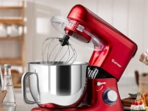 Food Processor Stand Mixer 1400W 6 Speeds 7 Liters Steel Bowl