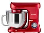 Food Processor Stand Mixer 1400W 6 Speeds 7 Liters Steel Bowl
