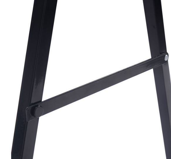 2 Foldable and Portable Metal Sawhorses Max Load 250kg 99.5x48.5x78cm
