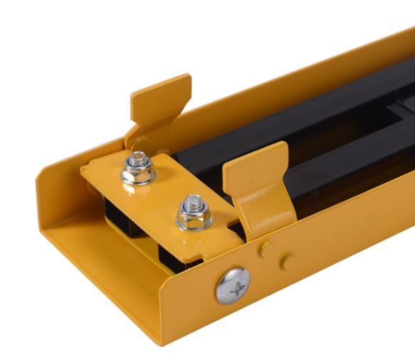 2 Foldable and Portable Metal Sawhorses Max Load 250kg 99.5x48.5x78cm