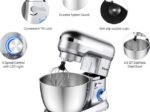 Food Processor 1300W Stand Mixer 4.5L Stainless Steel Bowl 8 Adjustable Speeds