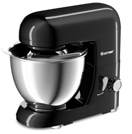 Food Processor 1300W Stand Mixer 4L Stainless Steel Bowl 6 Adjustable Speeds