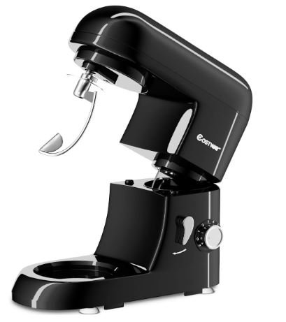 Food Processor 1300W Stand Mixer 4L Stainless Steel Bowl 6 Adjustable Speeds