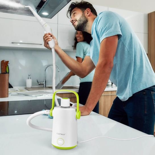 1000W Handheld Steam Cleaner with 10 Accessories Multifunctional