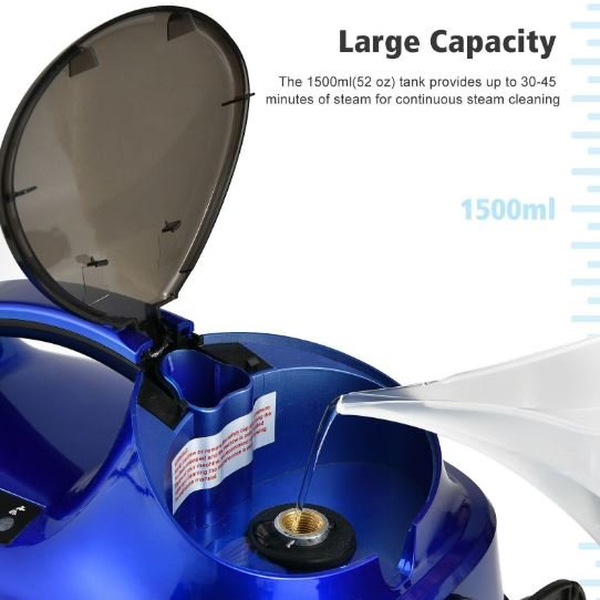 Multipurpose Steam Cleaning Mop 4.0 BAR 2000W 1.5 L Tank for Floor Carpet