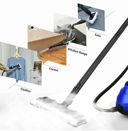 Multipurpose Steam Cleaning Mop 4.0 BAR 2000W 1.5 L Tank for Floor Carpet