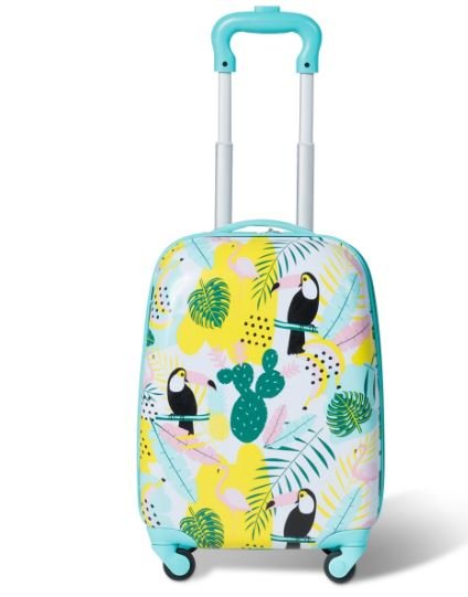 16" Children's Suitcase and 12" Backpack Set Luggage Wheels