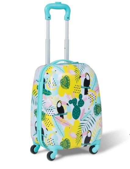 16" Children's Suitcase and 12" Backpack Set Luggage Wheels