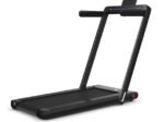 Foldable Treadmill 0.75HP Double LED Display APP 12 km/h Black