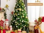 Artificial Christmas Tree 180 cm 3 Types of Foliage in PE/PVC
