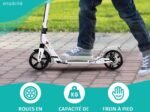 2 Wheel Scooter with Foldable Brake 3 Adjustable Heights Max. Load 100KG