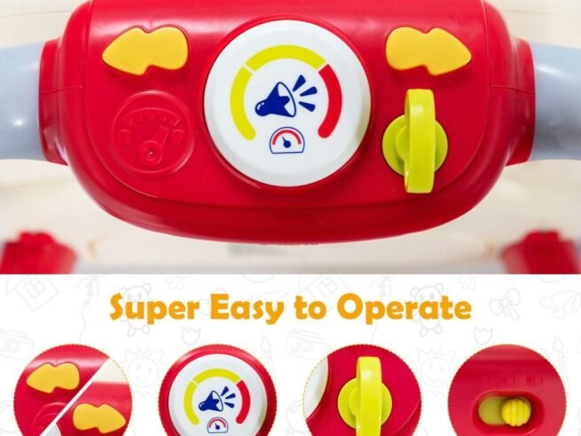 2 in 1 Push Walker for Baby Scalable Interactive Learn to Walk Educational 9+Months