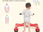 Foldable Baby Walker 2 in 1 Adjustable Height and Speed ​​Sound Effect with Lights