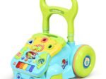 2 in 1 Baby Walker with Music Lights Adjustable Height and Removable Panel 10+ Months