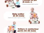 3 in 1 Push Walker for Baby with Light and Music Early Learning Activities 6-36 Months Pink