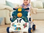 3 in 1 Push Walker for Baby with Light and Music for 6-36 Months Blue