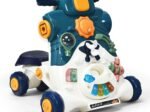 3 in 1 Push Walker for Baby with Light and Music for 6-36 Months Blue
