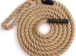 6M Hemp Rope 38MM Diameter Jute Sports Rubber Handles