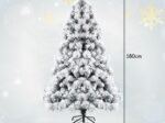 Articulated Christmas Tree 180cm Pine Needles Metal Stand