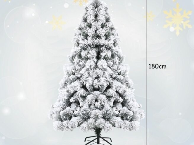 Articulated Christmas Tree 180cm Pine Needles Metal Stand