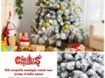 Articulated Christmas Tree 180cm Pine Needles Metal Stand