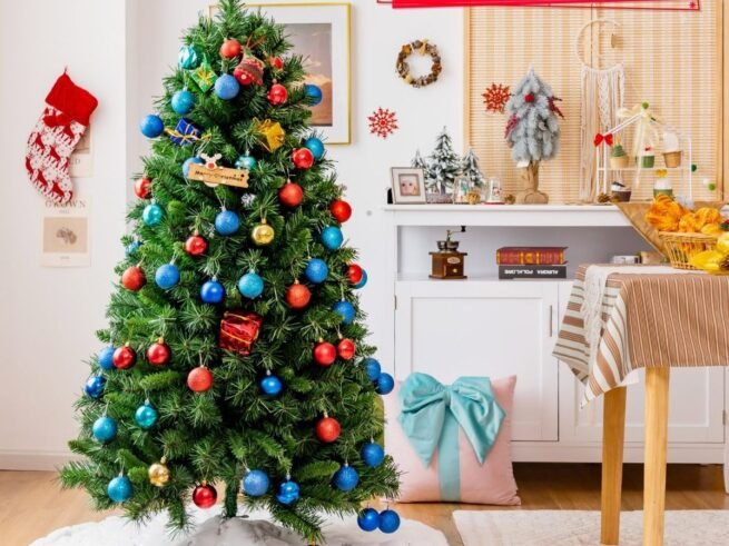 Artificial Christmas Tree Hinged 150cm 456 Branches