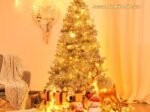 Artificial Christmas Tree 180 CM 1036 Silver Fir Branches Metal Stand