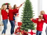 Artificial Christmas Tree 180 cm 1462 Branches in Flame Retardant PE and PVC