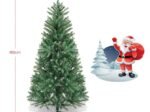 Artificial Christmas Tree 180 cm Automatic Colorful Spruce Leaves 825 Branch