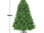 Artificial Christmas Tree 180 cm 586 Branches and Iron Stand