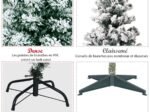 Artificial Christmas Tree 180 cm Snowy Fir with 250 LED Lights 928 Branches