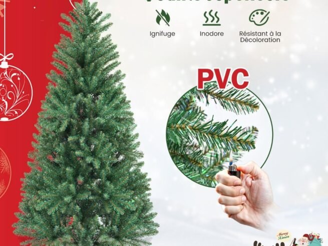 Artificial Christmas Tree 180 cm Automatic Colorful Spruce Leaves 825 Branch