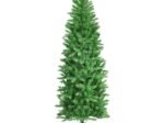 Artificial Christmas Tree 180cm Warm White 150 LED Lights Iron Stand