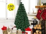 Artificial Christmas Tree 180cm 230 Branches LED Lights with 6 Color Dimming, Star at the Top, Stand