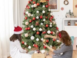 Artificial Christmas Tree 180cm Pine Needle Hinged