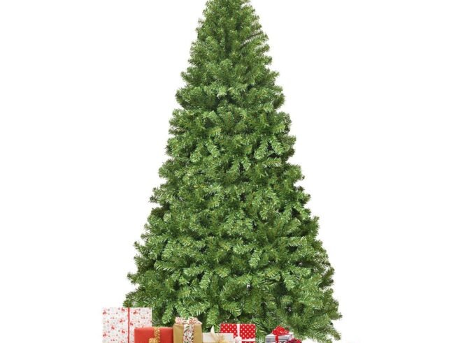 Artificial Christmas Tree 230CM Automatic Branch Opening Metal Stand