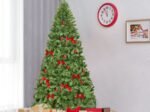 Artificial Christmas Tree 230CM Automatic Branch Opening Metal Stand