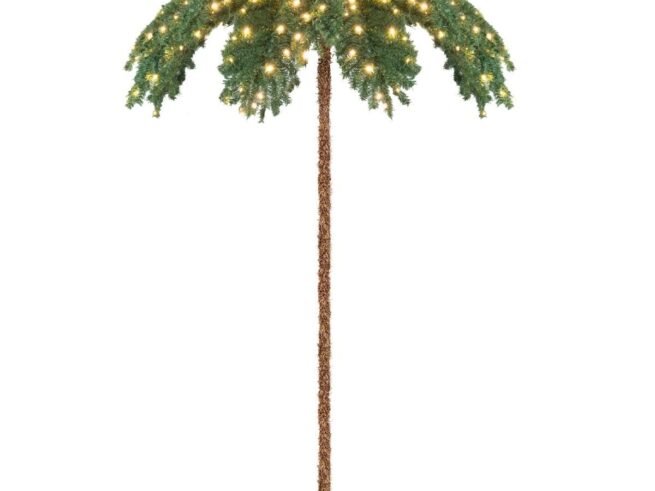 Artificial Christmas Tree 180cm LED Lights 813 Branches Palm