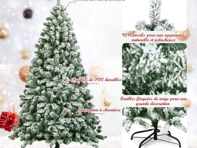 Artificial Christmas Tree 180CM with 928 Branches PVC Needles