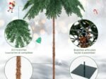 Artificial Christmas Tree 180cm LED Lights 813 Branches Palm