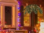 Artificial Christmas Tree 180cm LED Lights 813 Branches Palm