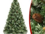 Artificial Christmas Tree 180cm Pine Needle Hinged
