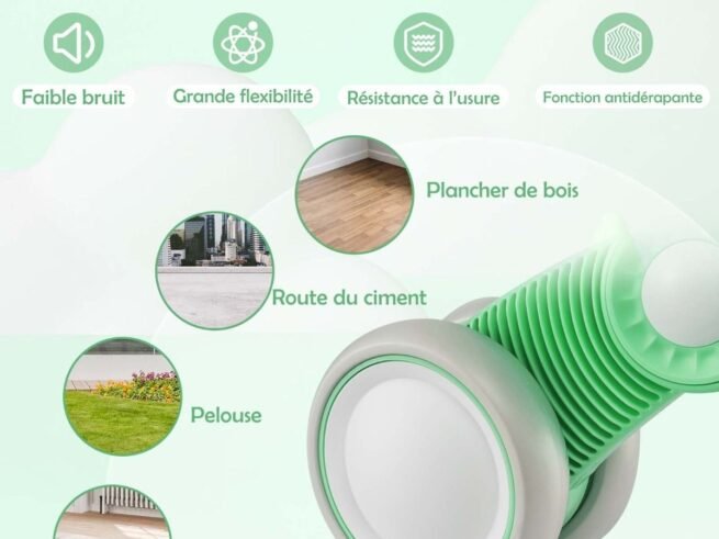 Baby Balance Bike with 4 Wheels 1-3 Years Old