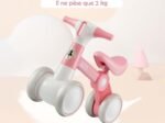 Baby Balance Bike with 4 Wheels 1-3 Years Old